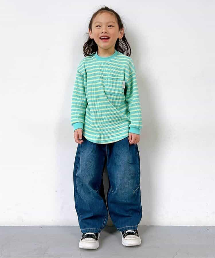 寬鬆直筒褲 10分褲