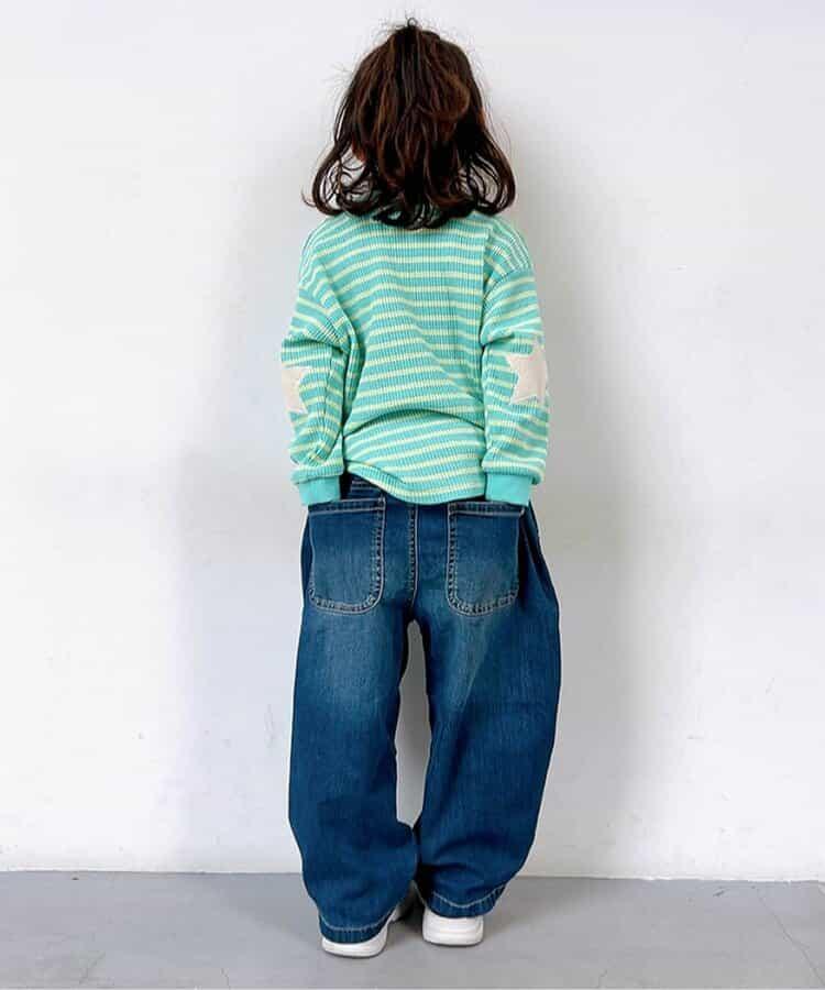 寬鬆直筒褲 10分褲