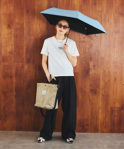 遮光輕量 實心迷你 晴雨兼用 摺疊雨傘