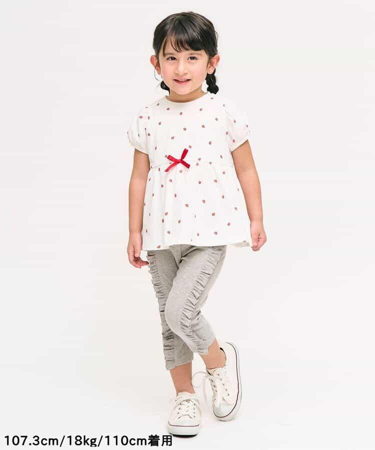 荷葉邊泡泡袖T恤｜7天風格