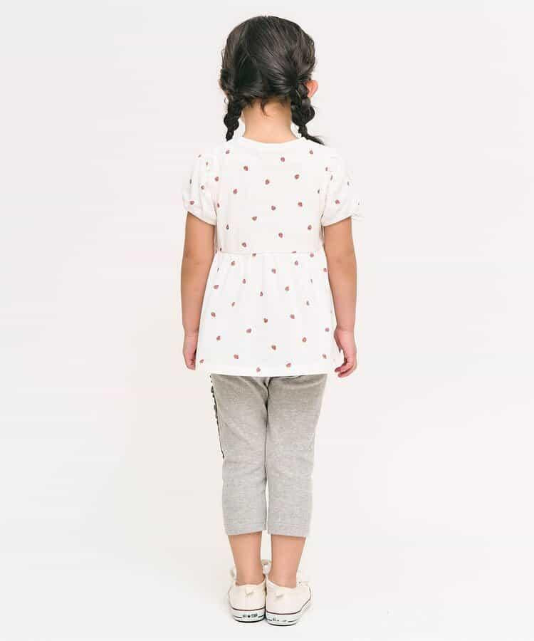 荷葉邊泡泡袖T恤｜7天風格