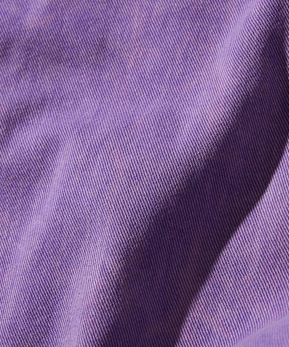 寬鬆直筒 雙膝異色牛仔褲