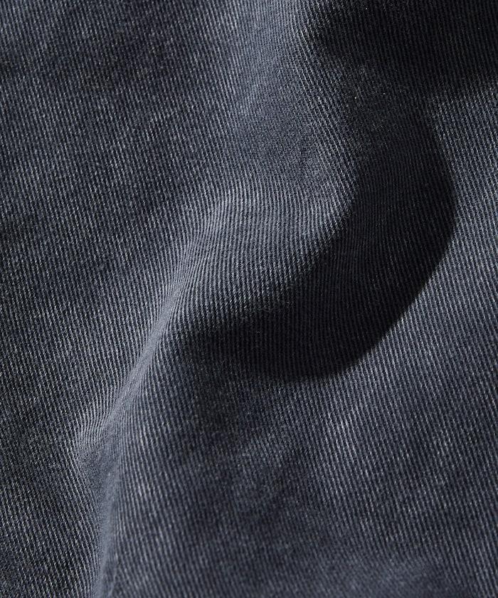 寬鬆直筒 雙膝異色牛仔褲