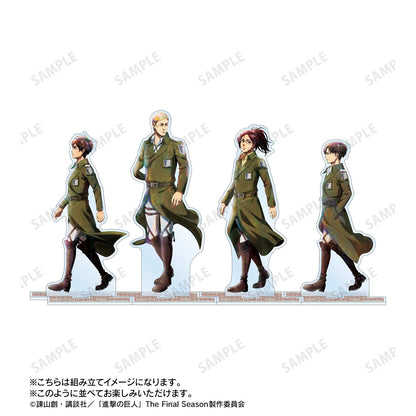 《進擊的巨人》描繪新作 漢吉 冬季步行·著色版 大號亞克力立牌