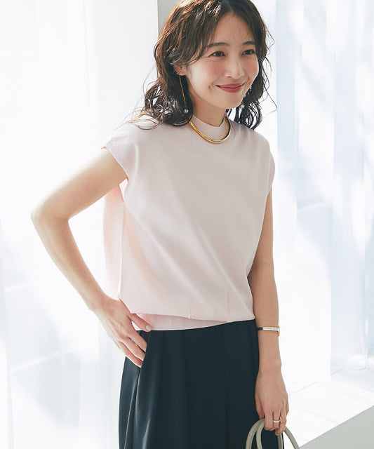 【名品・防紫外線・接觸冷感】冰涼觸感防曬高領法蘭絨衫