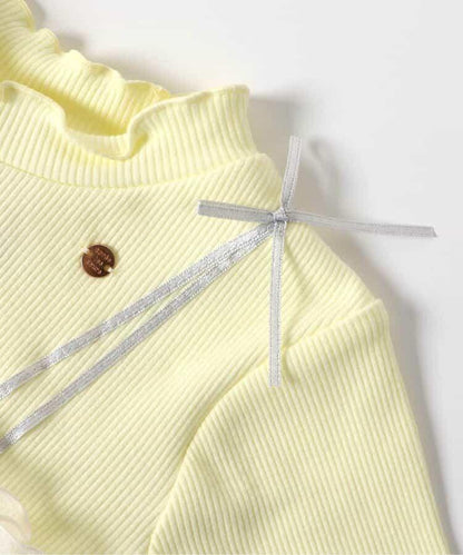 花朵刺繡拼接蕾絲上衣