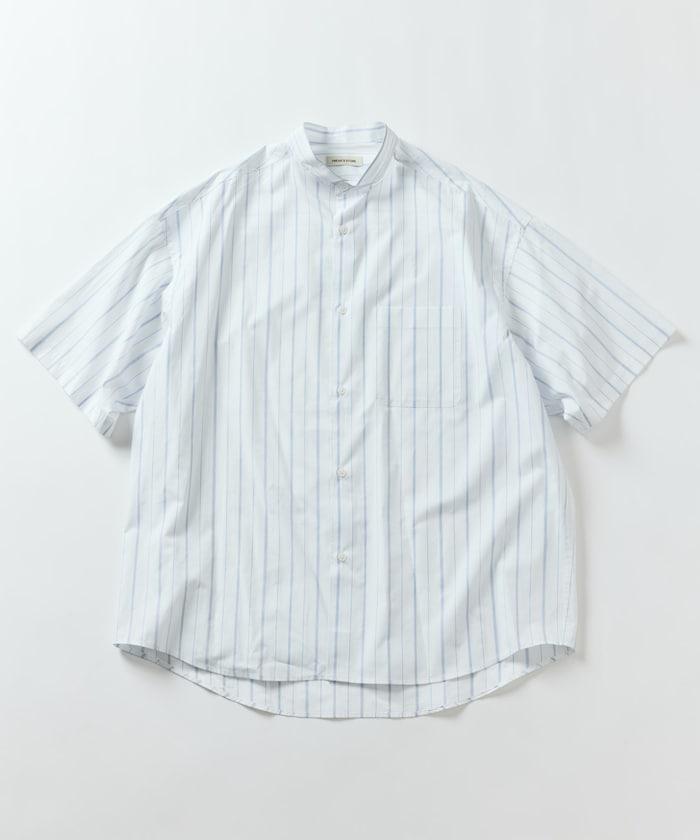 Relax Fit 舒適版型 立領 短袖 襯衫 【限定推出】