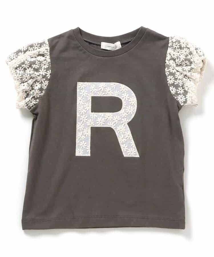 繫帶刺繡標誌T恤