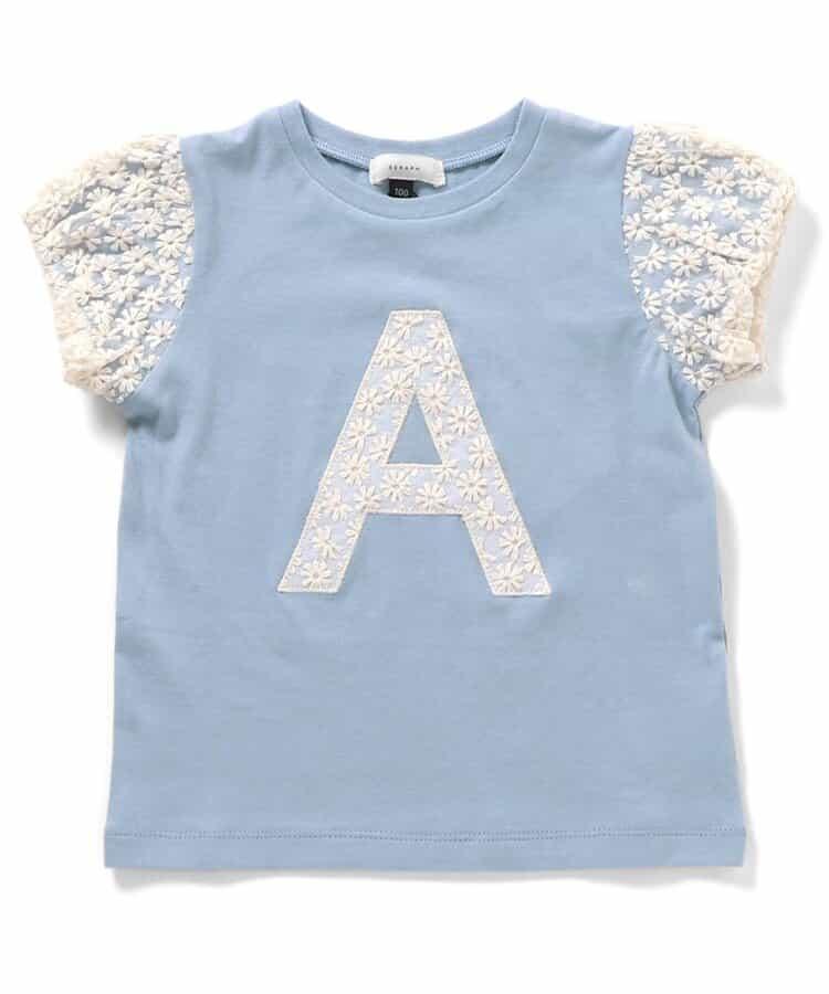 繫帶刺繡標誌T恤