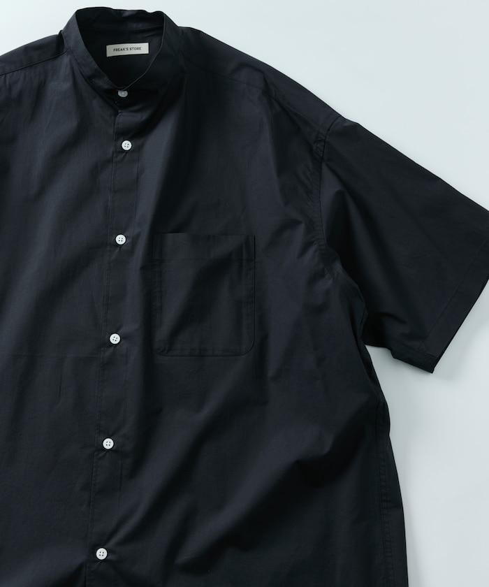 Relax Fit 舒適版型 立領 短袖 襯衫 【限定推出】