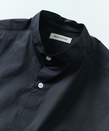 Relax Fit 舒適版型 立領 短袖 襯衫 【限定推出】