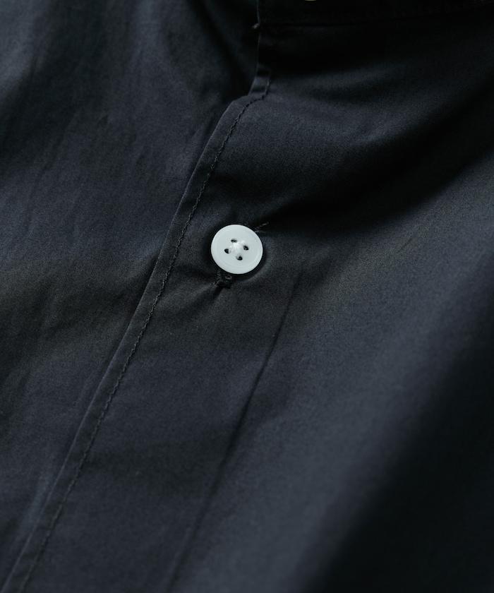 Relax Fit 舒適版型 立領 短袖 襯衫 【限定推出】