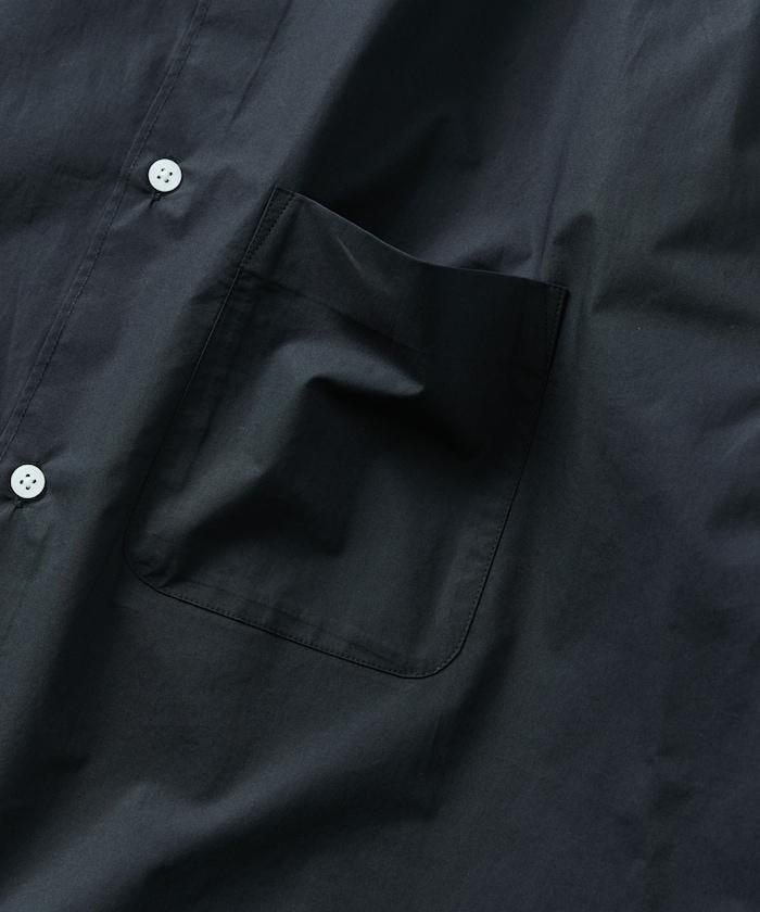 Relax Fit 舒適版型 立領 短袖 襯衫 【限定推出】