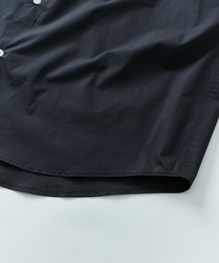 Relax Fit 舒適版型 立領 短袖 襯衫 【限定推出】