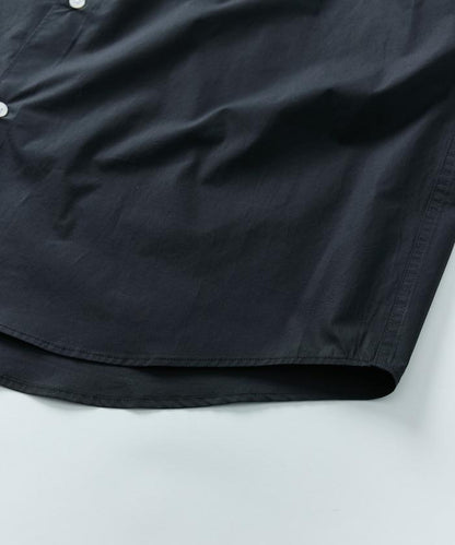 Relax Fit 舒適版型 立領 短袖 襯衫 【限定推出】