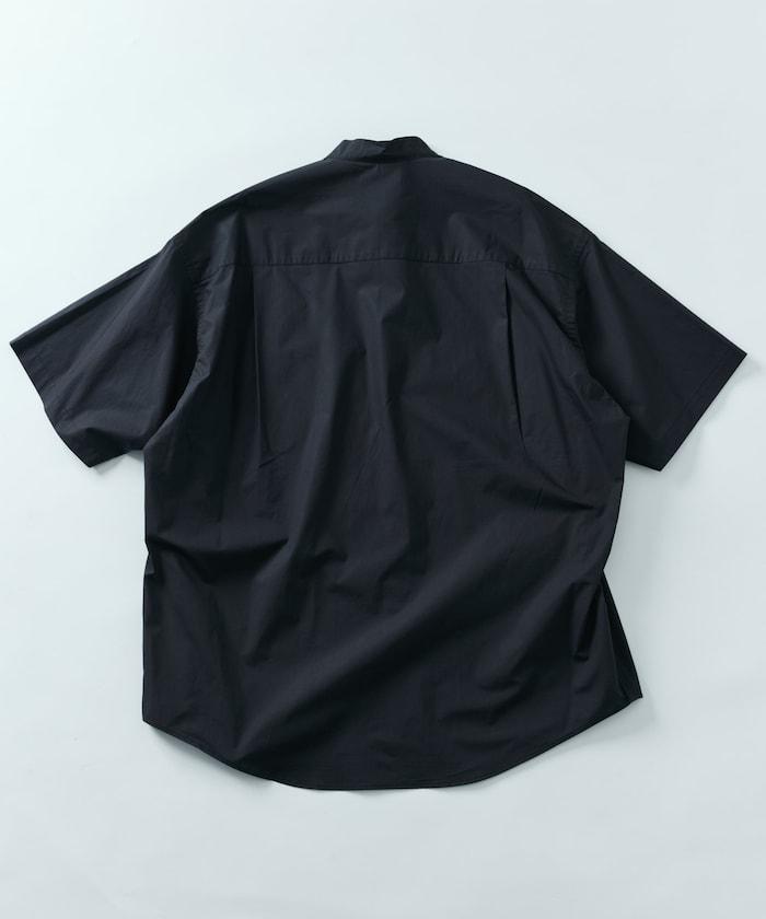 Relax Fit 舒適版型 立領 短袖 襯衫 【限定推出】