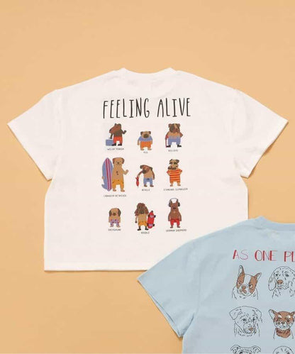 精彩的狗狗朋友T恤