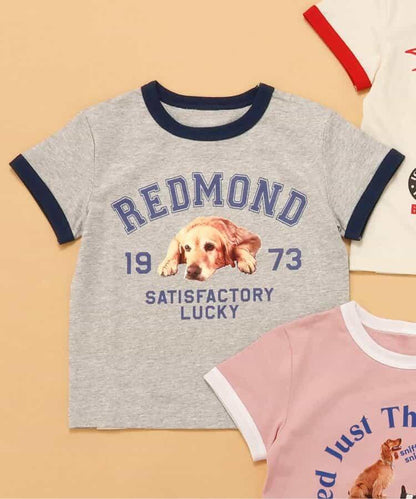 【連衣裙】精彩領口狗學院T恤