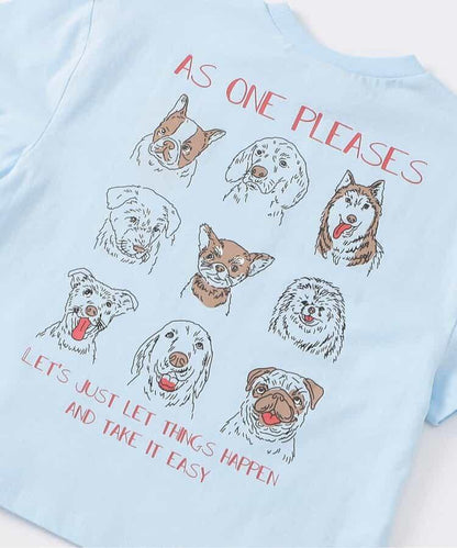 精彩的狗狗朋友T恤