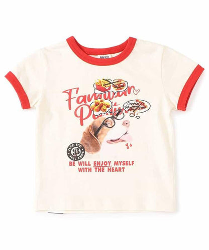 【連衣裙】精彩領口狗學院T恤