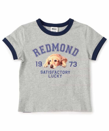 【連衣裙】精彩領口狗學院T恤