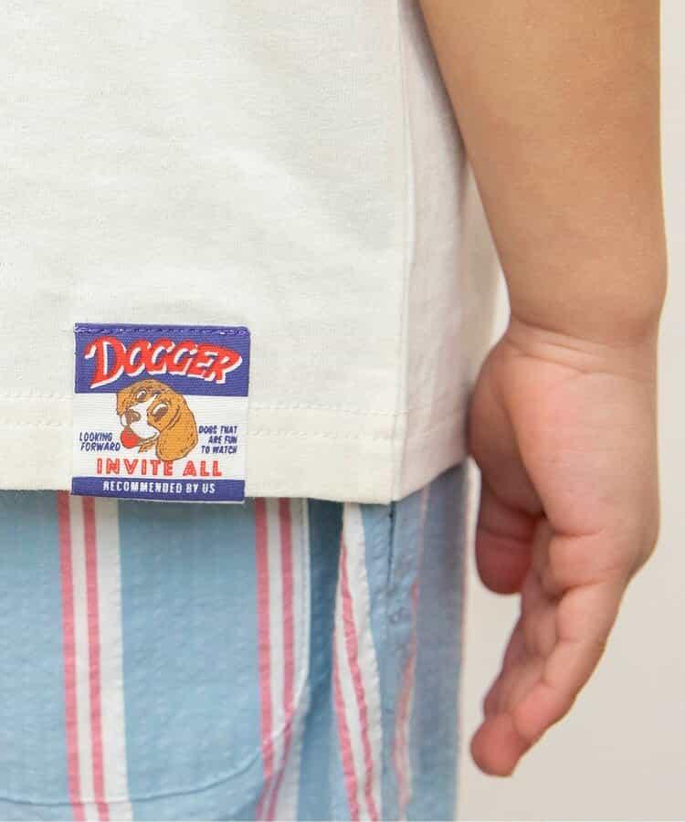 【連衣裙】精彩領口狗學院T恤