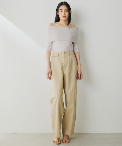 生物加工修身褲