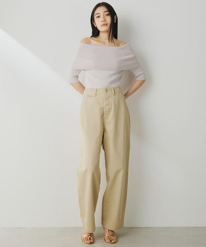 生物加工修身褲