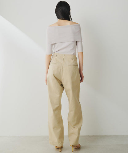 生物加工修身褲