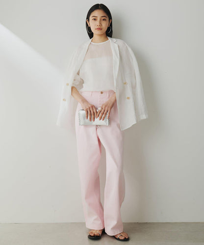 生物加工修身褲