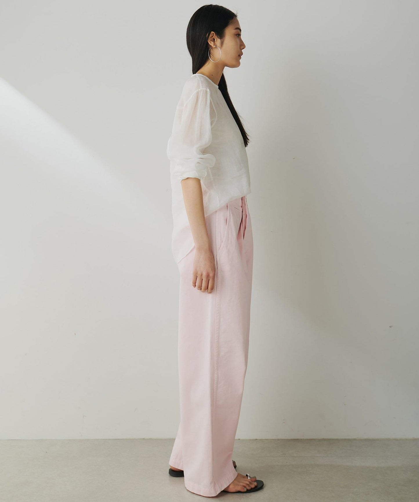 生物加工修身褲