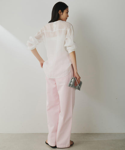 生物加工修身褲