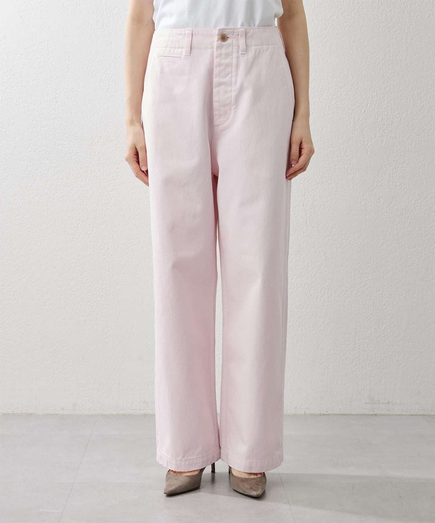 生物加工修身褲