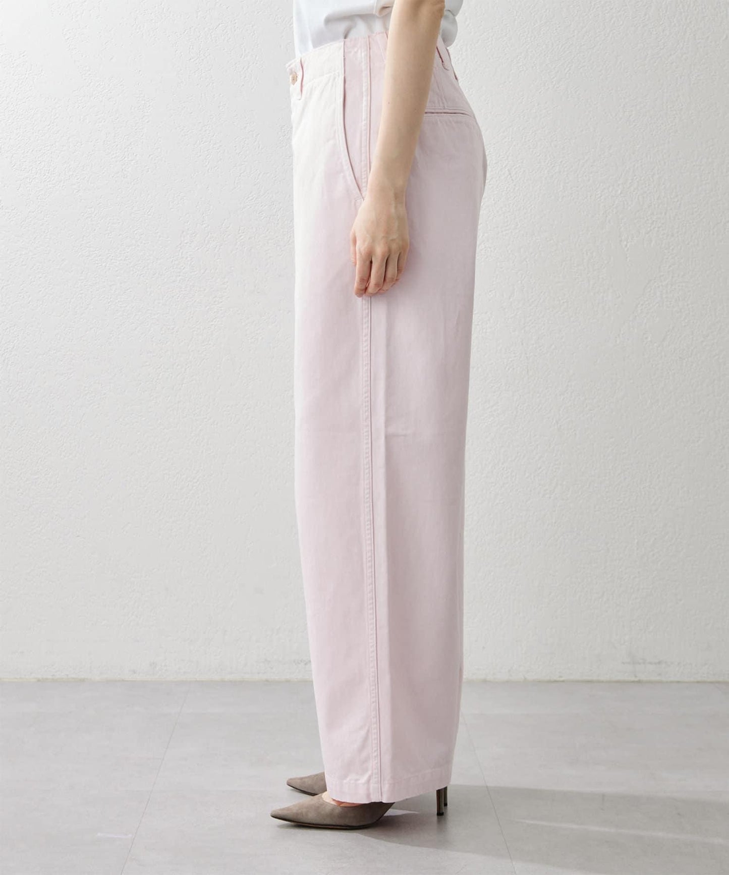 生物加工修身褲