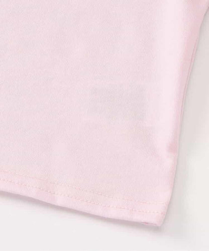 金屬logo拉鍊Raglan T-shirt