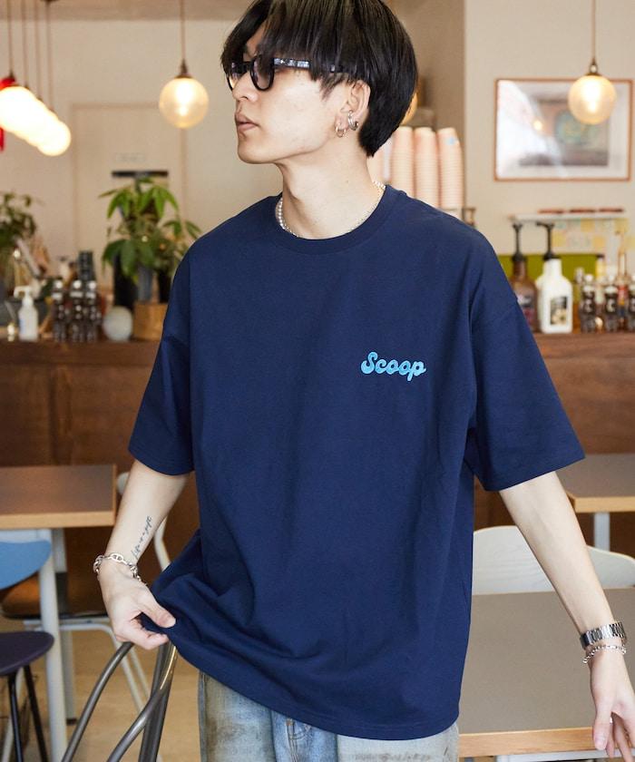 Scoop Coffee×FREAK'S STORE 聯名 大尺寸 後背印花 T恤