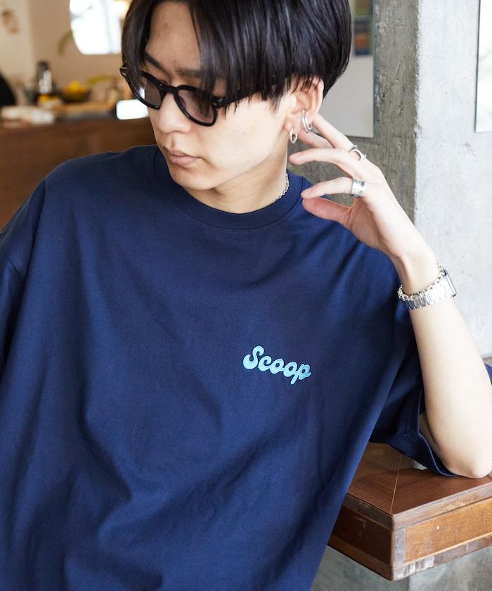 Scoop Coffee×FREAK'S STORE 聯名 大尺寸 後背印花 T恤