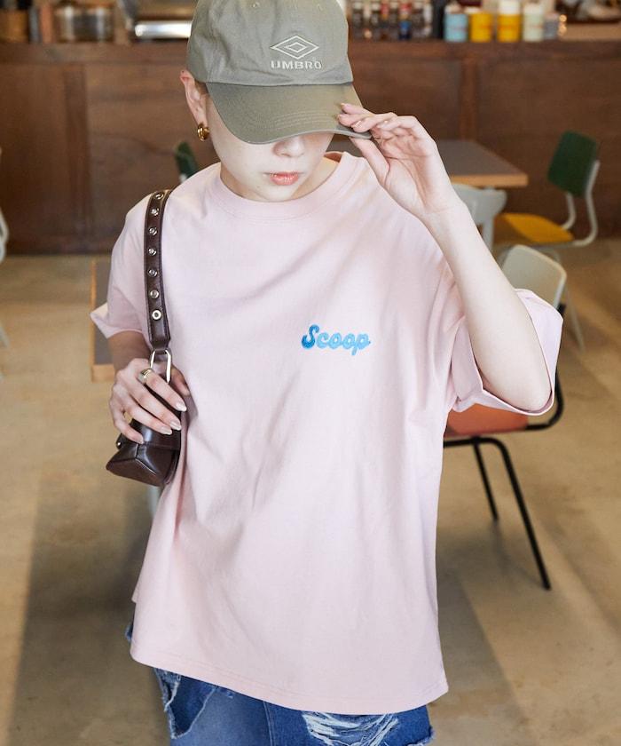 Scoop Coffee×FREAK'S STORE 聯名 大尺寸 後背印花 T恤