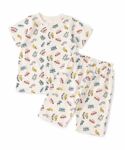 車柄前開式睡衣