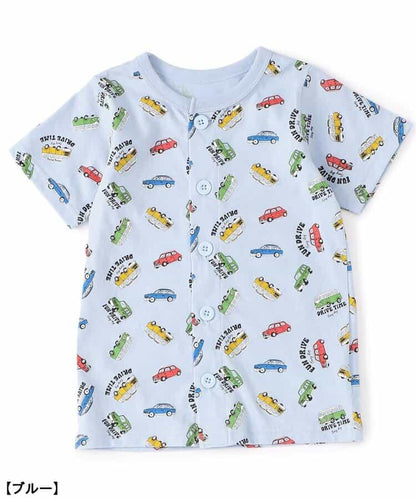 車柄前開式睡衣