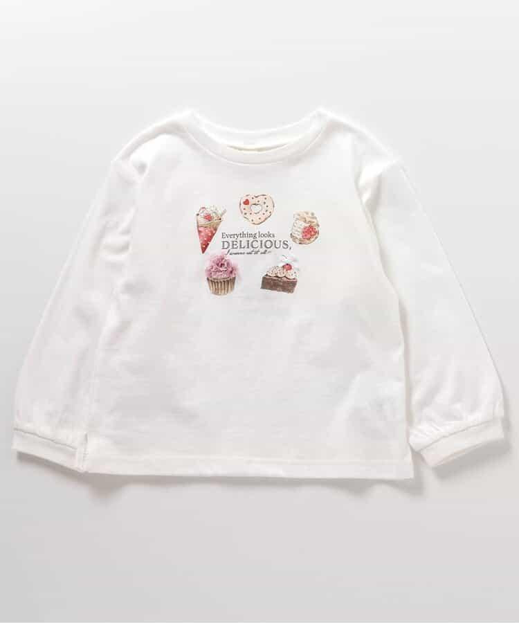 甜點·蝴蝶結圖案T恤