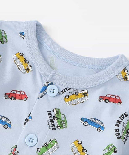 車柄前開式睡衣