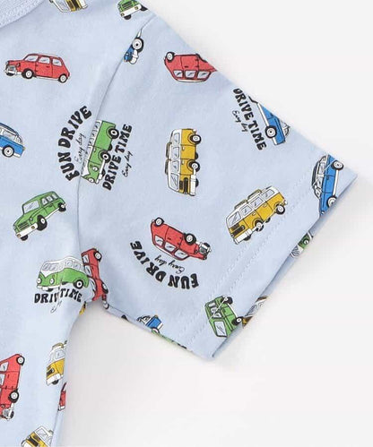 車柄前開式睡衣