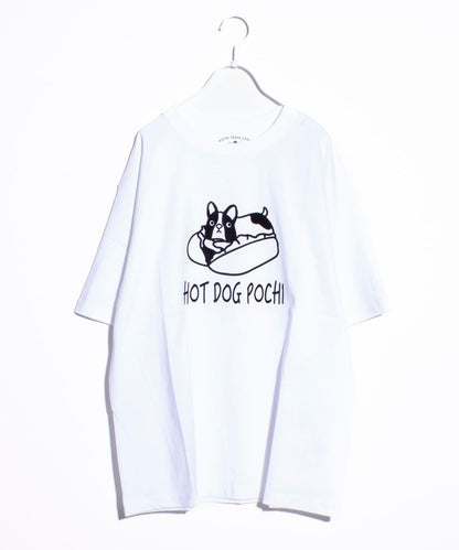 【POCHITAMALAND】HOT DOG POCHI熱狗柏奇T恤