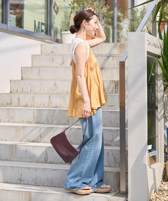 印度人造絲香緞蕾絲吊帶背心