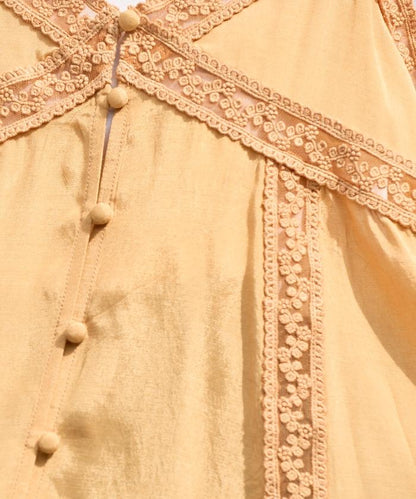 印度人造絲香緞蕾絲吊帶背心