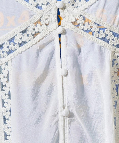 印度人造絲香緞蕾絲吊帶背心