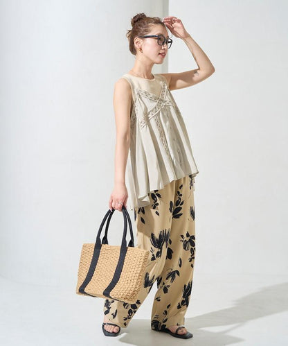 印度人造絲香緞蕾絲吊帶背心