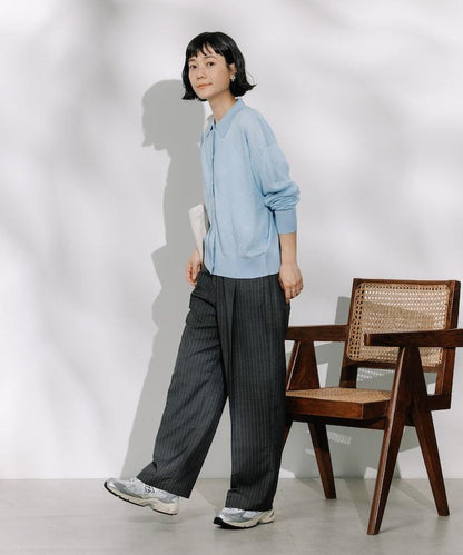 亞麻混紡polo衫