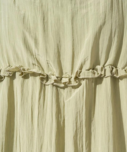 水洗處理 褶邊 增厚 揹帶褲